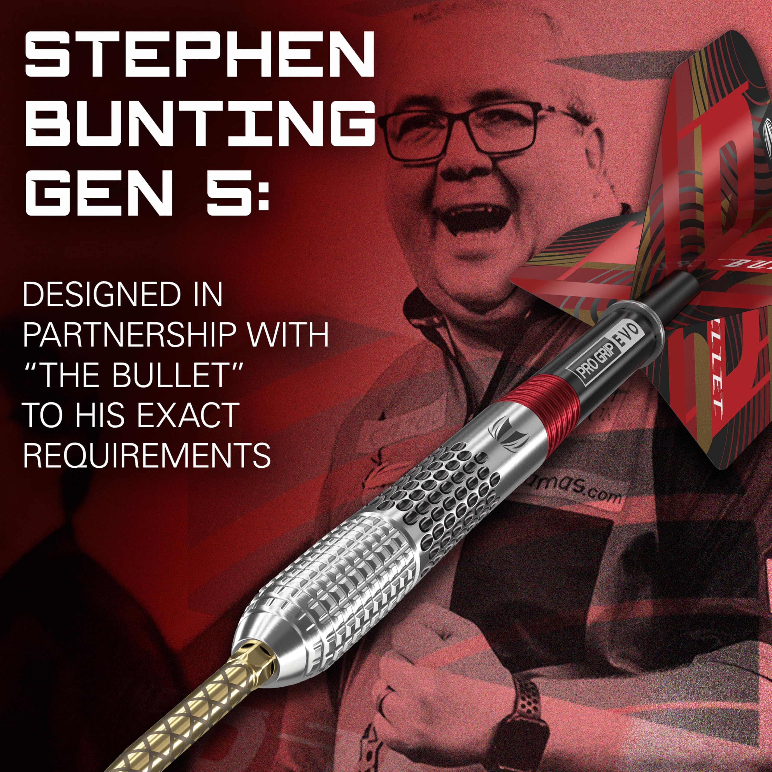 Amazon.com : Target Darts Stephen Bunting G5 95% Tungsten Dart Set
